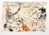 L'âge d'or de Don Quichote by Salvador Dalí, Lithographie, sold May 2020