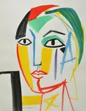 Sans titre by Rene Marcil, Gouache sur papier, sold Mar 2020