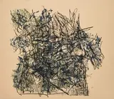 L'affût" by Jean Paul Riopelle, 1967, Lithographie, sold Mar 2020