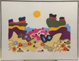 Le désert by Charles Lapicque, Lithographie sur papier, sold Jun 2025