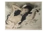 Portrait d'une femme by Lev Tchistovsky, Aquatinte, sold Jun 2025
