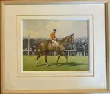 Jockey by Henri Delamarre, Aquarelle signée en bas à droite, sold Apr 2025