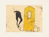 Sans titre by Max Neumann, 1955, Monotype sur papier Japon rehaussé à la gouache, sold Mar 2017