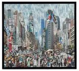 Yes we can by Serge Mendjisky, Technique mixte et collage sur toile, sold Mar 2017