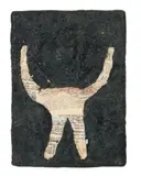 Autoportrait by Jean-Luc Parant, 1999, Technique mixte et collage sur toile, sold Mar 2017