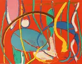 Sans titre by André Lanskoy, 1964, Lithographie, sold Mar 2017