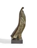 Vierge trouvé by Guy Geymann, 2005, Épreuve en bronze à patine brune nuancée, sold Oct 2020