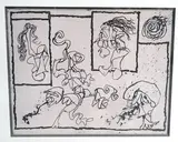 Sans titre by Pierre Alechinsky, Lithographie sur papier, sold Oct 2024