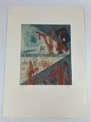 Sans titre by Roberto Matta, Eau-forte et aquatinte, sold Oct 2024