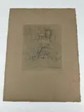 Les Marionnettes 1 by Hans Bellmer, Gravure à pointe-sèche et aquatinte, sold Oct 2024
