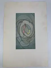 Sans titre by Max Ernst, Eau-forte et aquatinte, sold Oct 2024