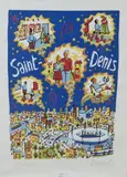 Saint Denis by François Boisrond, Lithographie numérotée à, sold Oct 2024