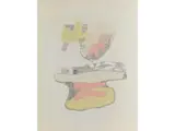 Ohne Titel by Hans Erich Fischer, color lithograph, offered Mar 2026