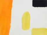 Sans titre by Claude Tousignant, gouache on paper, sold May 2022