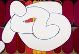 Series V No.12 by Guy Montpetit, acrylic on canvas, sold Mar 2022