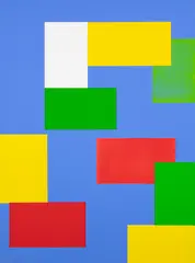 Blue Shift by Jonathan Forrest, acrylic on canvas, sold Mar 2022