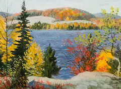Windy Morning by Thomas Albert Stone, oil on board, sold Jan 2022