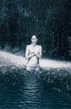 Nature Shower by Yuri Dojc, photograph on plexiglas, sold Jan 2022