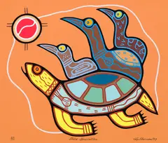 Third Generation by Roy Thomas, 1999, serigraph on paper, sold Jan 2022