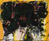 Sans titre by Marcelle Ferron, oil on paper, sold Nov 2022