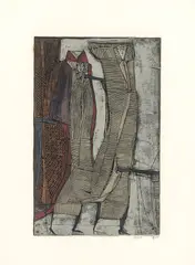 Zwei Schwestern by Horst Janssen, 1957, Farbholzschnitt auf Hahnemühle-Velin, sold Aug 2026