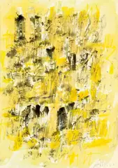 Ohne Titel by Gerhard Hoehme, 1959, Aquarell auf Papier, sold Jun 2013