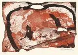 1/1972 by Emil Schumacher, 1972, Farbaquatinta auf Velin, sold Jun 2012