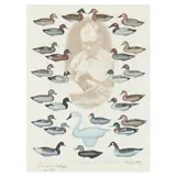 First Day of Issue (R. Madison Mitchell) by Paul W. Shertz, Offset lithograph in colors on paper, sold Nov 2024