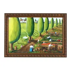 The Harvest by Danny Doughty, Acrylic on canvas, sold Nov 2024