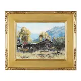 Old Bar BC by Bill Sawczuk, Oil on canvas, sold Nov 2024