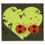 Ladybug Lovers by Charley Harper, Serigraph in colors, sold Nov 2024