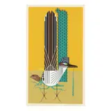 Tall Tail by Charley Harper, Serigraph in colors, sold Nov 2024
