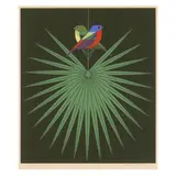 Painted Bunting by Charley Harper, Serigraph in colors, sold Nov 2024
