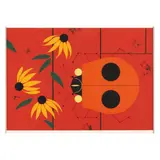 The Bug that Bugs Nobody by Charley Harper, Serigraph in colors, sold Nov 2024
