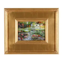 Artist's Studio by Thomas DeDecker, Oil on board, sold Oct 2024