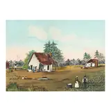 Low Country Scene by Emmie Mayberry McIntire, Watercolor and gouache on paper, sold Oct 2024