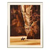 Canyon Rider by Jim Prindiville, Acrylic on canvas, sold Oct 2024