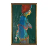 Untitled by Martin Sumers, Oil on board, sold Oct 2024