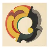 Round by Kazumi Amano, Embossed woodblock print, sold Oct 2024