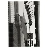 Chrysler Building from Times Square, New York City by Louis Stettner, Gelatin silver print, sold Oct 2024