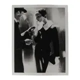 Fashion study, Evelyn Tripp, for Harper's Bazaar by Lillian Bassman, 1954, Gelatin silver print, sold Oct 2024