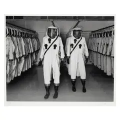 SCAPE Suits, Kennedy Space Center, FL by John Sexton, Gelatin silver print, sold Oct 2024