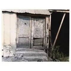 Cement Factory Door, Tuscaloosa by William Christenberry, Dye transfer print, sold Oct 2024