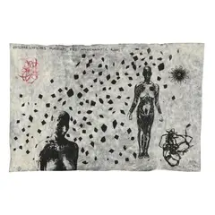Virgin Mary Poster by Kiki Smith, Screenprint on handmade Nepalese paper, sold Oct 2024