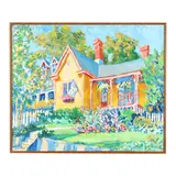 Robert's House by Kyle Highsmith, Oil on canvas, sold Oct 2024