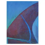 P 427 by Herb Jackson, Oil crayon on paper, sold Oct 2024
