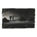 Four Distant Trees by Jacob Cooley, Pastel on paper, sold Oct 2024
