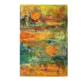 Untitled by Jillian Goldberg, Acrylic and mixed media on panel, sold Oct 2024