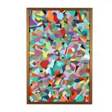 Secret Parrots by Ralph E. Wileman Jr., Oil on canvas, sold Oct 2024