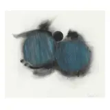 Abstract Composition by Richard Kinnaird, Mixed media on paper, sold Oct 2024